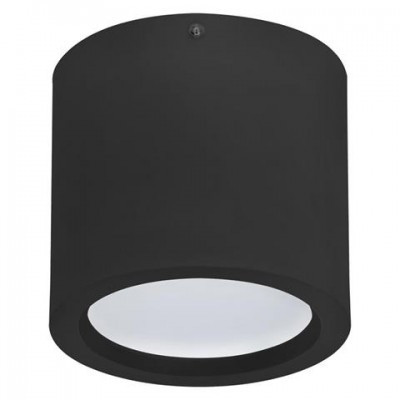 Точковий накладний світильник світлодіодний круглий 15W 4200K SANDRA-XL чорний Київ - фото 1