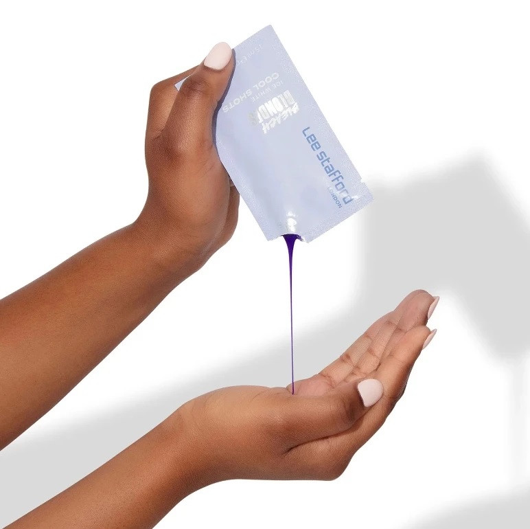 Тонуючі ампули з синім пігментом Lee Stafford 4х15 мл Київ - фото 4