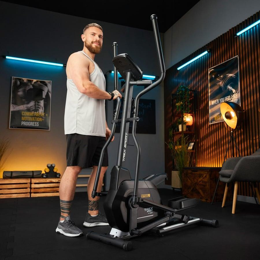 Орбитрек Trex Sport TX-700CT Steel магнитный черный Киев - изображение 4