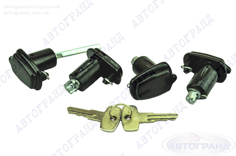 Замки с ключом ГАЗ 2705 (к-кт 4 шт) старый образец дверные Мукачево - изображение 1