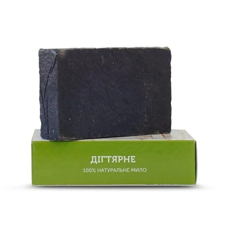Мило туалетне натуральне ручної роботи Дігтярне ЯКА 75 г Київ - фото 1