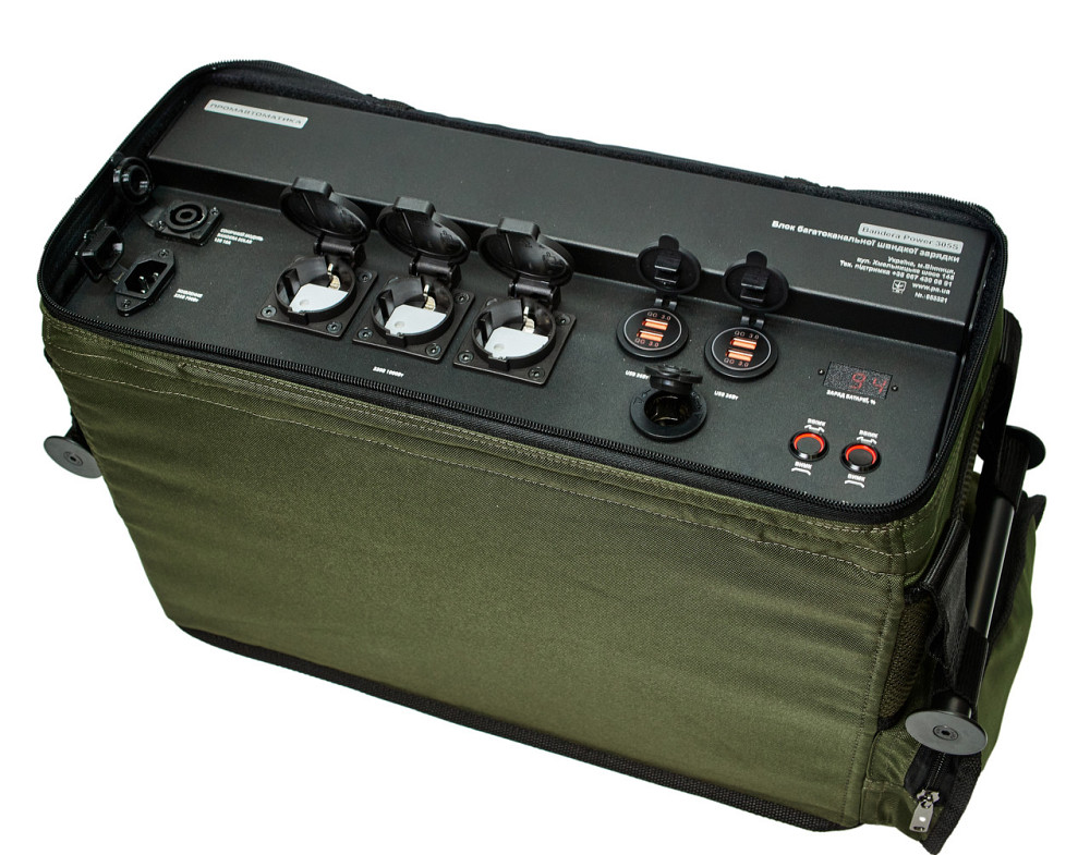 Многоканальный блок быстрой зарядки Charger Bandera Power-430S (емкость 430000 mAh, 1600 Вт/ч) Винница - изображение 2