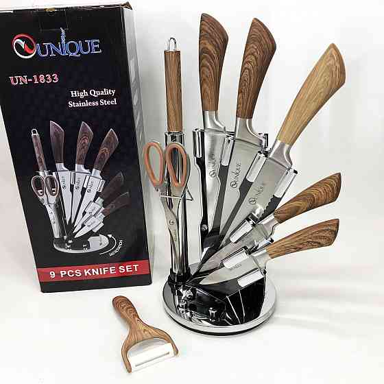 Ножі кухонні з нержавіючої сталі, Відмінний набір ножів, Сталеві кухонні ножі Бюджетні TI-92 Івано-Франківськ