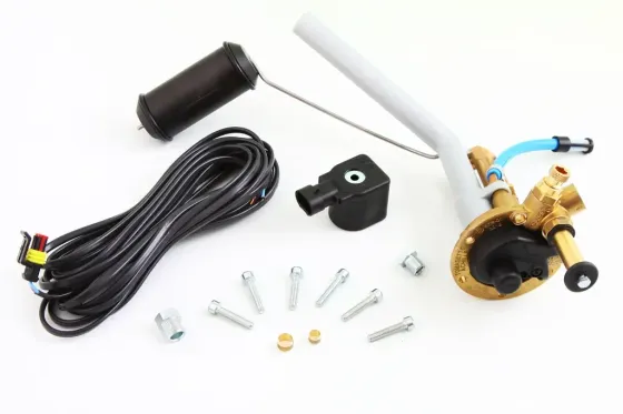 Мультиклапан ГБО для наруж. тор-го баллона H180мм 0° Tomasettо с катушкой Винница