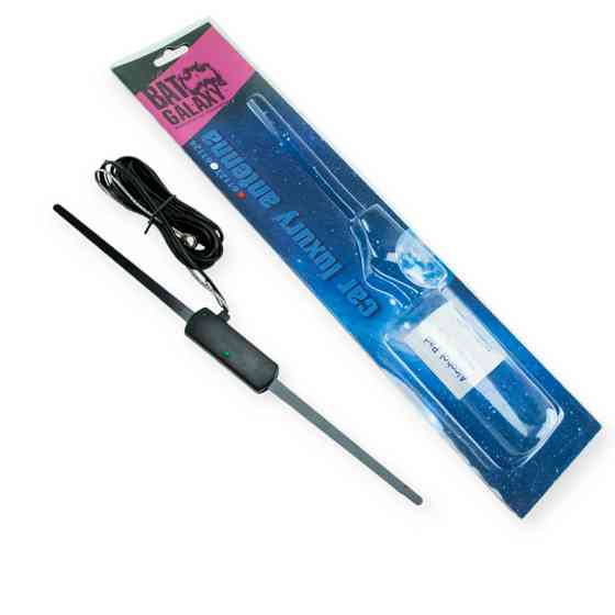 Антенна активная 61123 кабель 2.5м, черное полотно (блистер) Мукачево