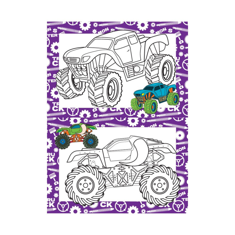 Книжка раскраска 