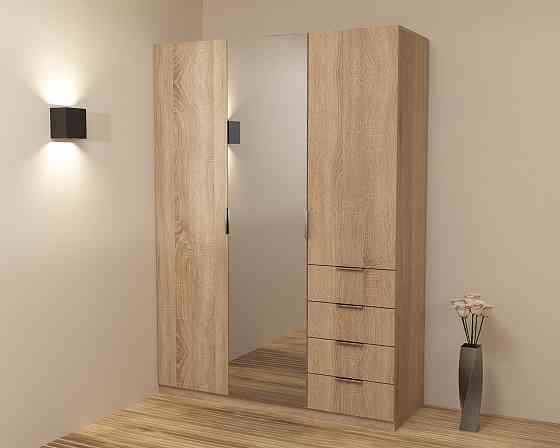 Шафа Крістал 2, Дуб Сонома, 1500х520х2100 Львів