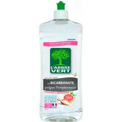 Средство для ручного мытья посуды L&apos;Arbre Vert Грейпфрут с бикарбонатом 750 мл (3450601031632) Винница