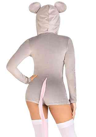 Комбинезон-костюм мышки Leg Avenue Comfy Mouse M, с капюшоном Sex Aura Киев
