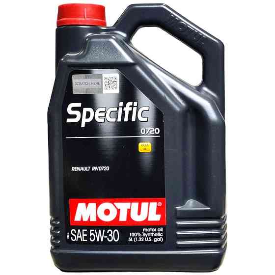Олива 5W30 Specific 0720 5л Ковель