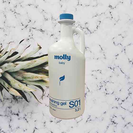 Гель для прання Molly Baby Washing Gel 3,2 л Білий Виноградів