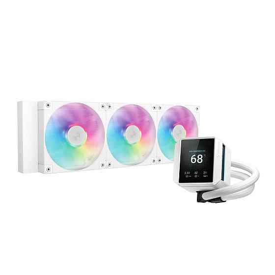 Система водяного охолодження DeepCool Mystique 360 ARGB White (R-LX360-WHDSNMCP-G-1) ( Білий ) Харьков