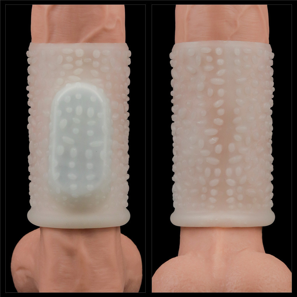 Насадка на член - Vibrating Drip Knights Ring White Sex Aura Киев - изображение 6