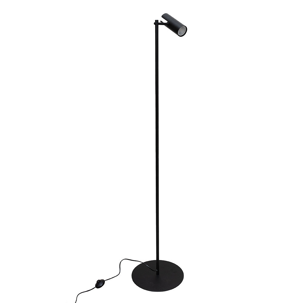 Торшер MSK Electric Focus с поворотным механизмом под лампу GU10 черный NL 15055 BK Одесса - изображение 7