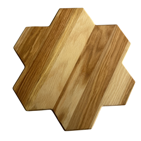 Деревянная тарелка менажниця из натурального дерева, закусочная тарелка диаметр 30 см Каменец-Подольский