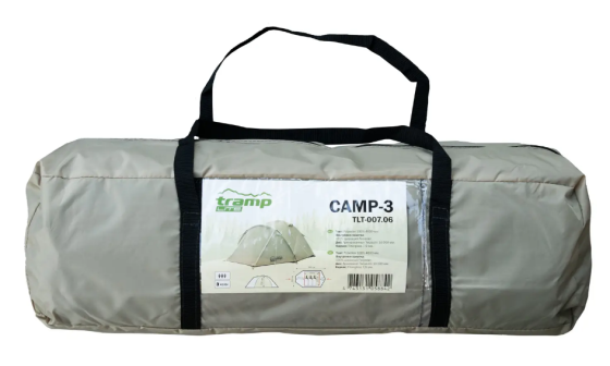 Палатка Tramp Lite Camp 3 песочный Киев