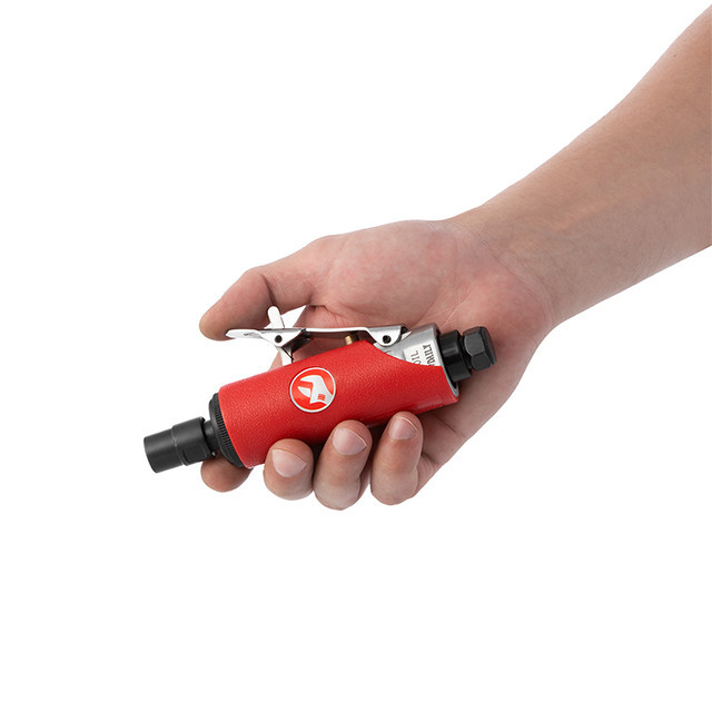 Шліфмашина пневматична міні, 1/4", до 6 атм, 25 000 об/хв, 115 л/хв, набір шліфувальних каменів 10 од., кейс INTERTOOL PT-1003 Київ - фото 6