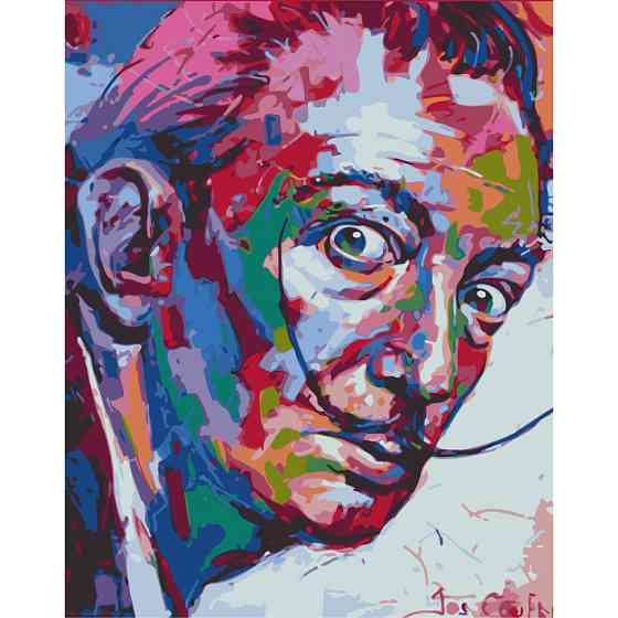 Картина за номерами без підрамника "Сальвадор Далі" Art Craft  10011-ACNF 40х50 см Вінниця