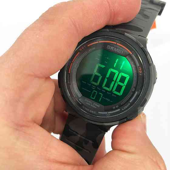 Водонепроникні годинники для риболовлі, Годинники тактичні протиударні для подорожей UV-42 Львів