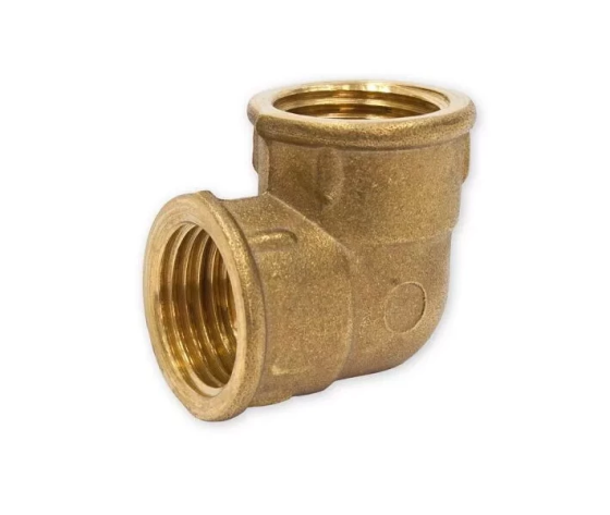 Угол 1/2'' внутр/внутр Украина, латунь усиленный Харьков