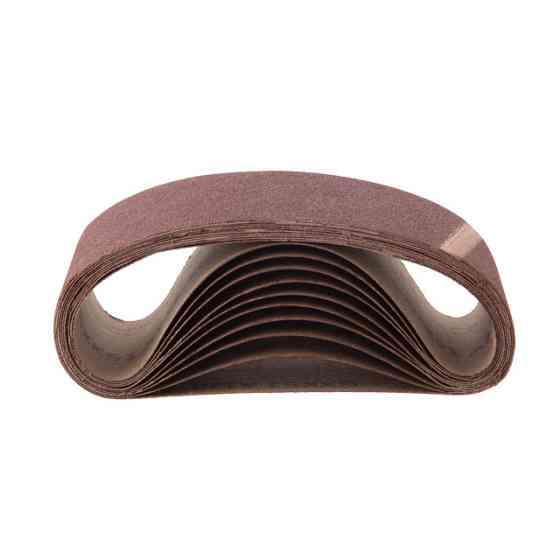 Стрічка шліфувальна, 75×457 мм, зерно K120, 10 шт. INTERTOOL BT-0312 Київ