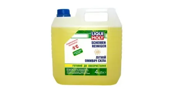 LIQUI MOLY 36002 Scheiben-Reiniger — Літній омивач скла (готовий) 4 л | Ідеальна чистота скла та відмінна видимість у будь-яку пог Ковель