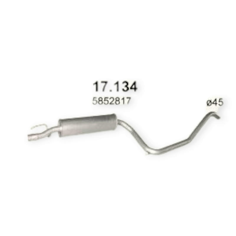 Резонатор Corsa B Опель Мукачево - изображение 1