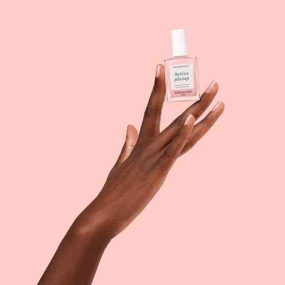 Лак для нігтів, що зміцнює Manucurist ACTIVE PLUMP з колагеном, рожевий, 15мл Слов'янськ