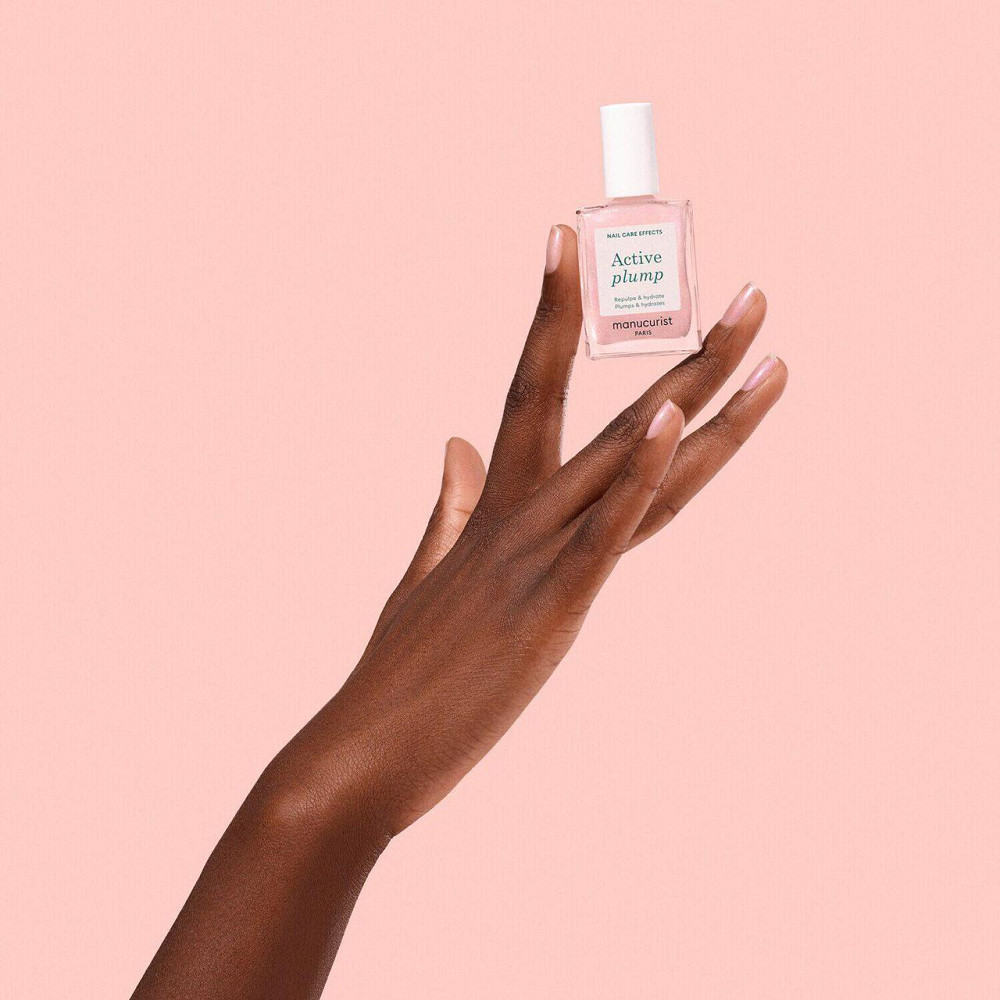 Лак для нігтів, що зміцнює Manucurist ACTIVE PLUMP з колагеном, рожевий, 15мл Слов'янськ - фото 5