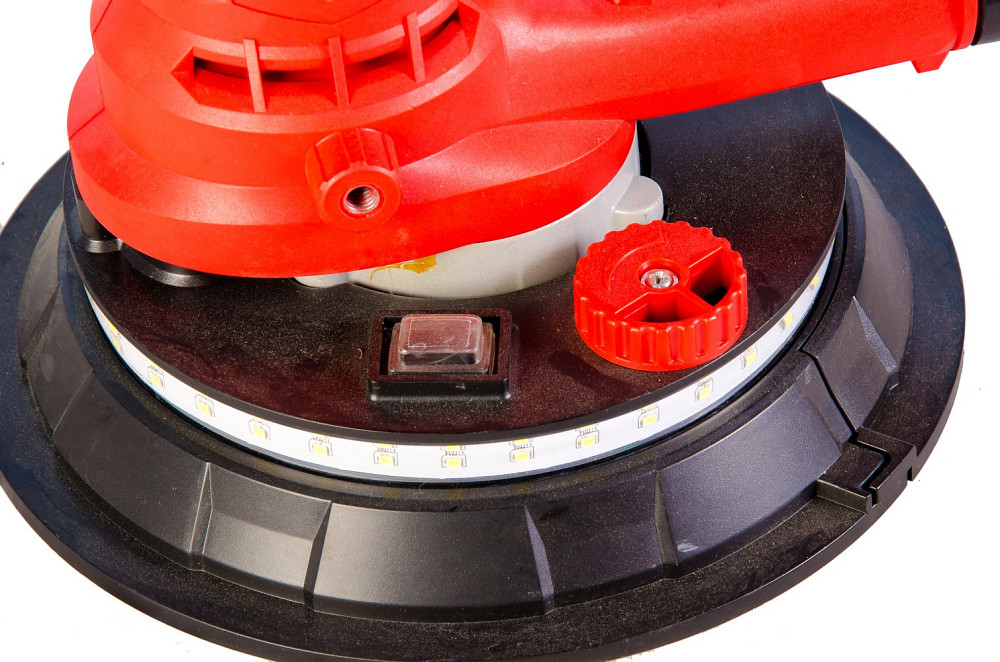 MPT Шліфмашина для стін і стелі MPT 850 Вт 1400-2700 об/хв Ø180 мм діодне підсвічування аксесуа Коломия - фото 10