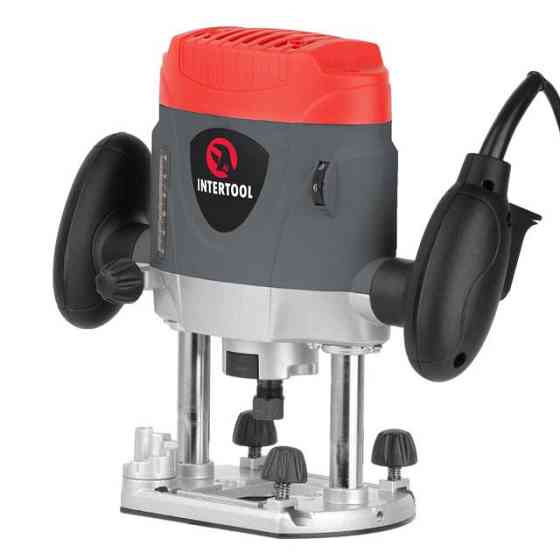 Фрезер INTERTOOL DT-0950, 1,2 кВт, 8000-28000 об/хв, цанга 6-8 мм, макс. глибина 52 мм - для роботи по дереву Львів