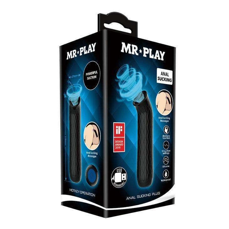 Универсальный вакуумный стимулятор MR PLAY Anal sucking, BI-014547-MR Sex Aura Киев - изображение 10