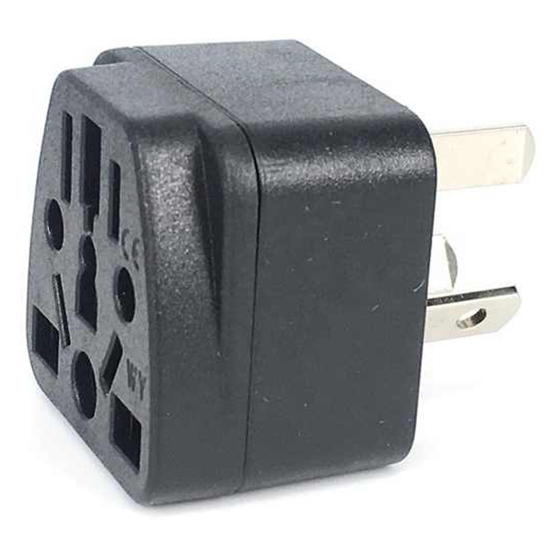Універсальний перехідник Strum з EU/UK/AU/CN/JP/Asia/Italy/Brazil на Китай (CN) вилку (Чорний, 10А) Миколаїв - фото 2