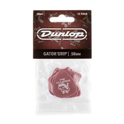 Медіатор Jim Dunlop Gator Grip Pick .58mm 12 шт. (417P.58) Вінниця