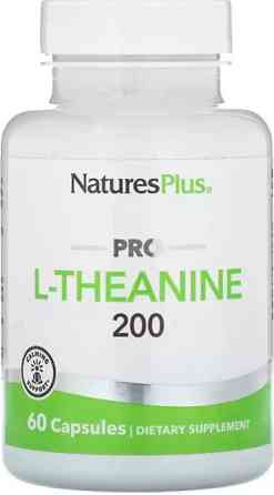 L-теанін Nature's Plus  Pro L-Theanine 200 мг 60 капс Київ