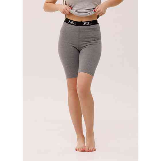 Лосини Велосипедки жіночі Наталюкс 47-2521 XS, S, M, L, XL, XXL, 3XL, Сірий Київ