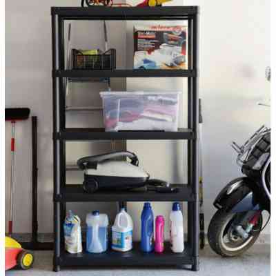 Стелаж Toomax 5 полиць cm. 100x40x180h black (5142) Вінниця