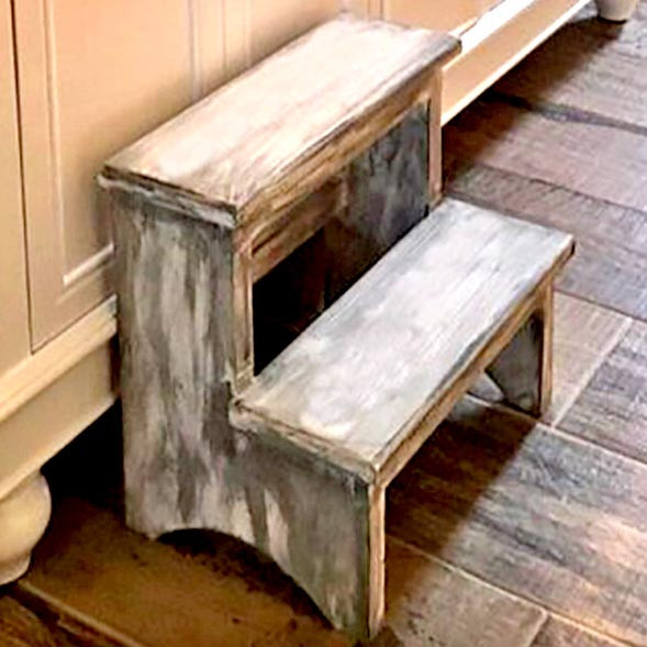 Лавка-сходинка "Вірджин" шеббі Миколаїв - фото 1