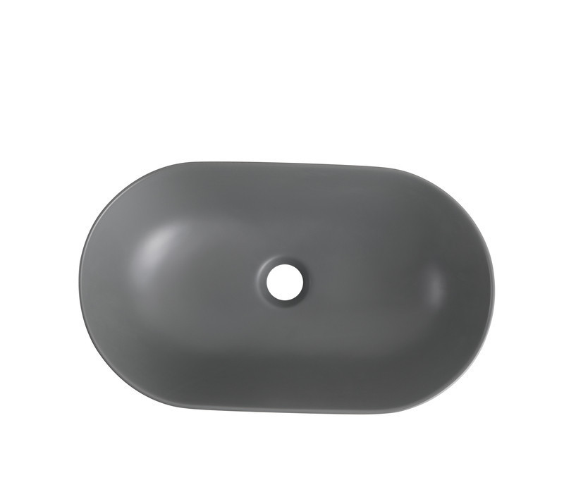 Раковина накладна Mixxus Premium ELLIPSE-0109 GRAY 500x300x140mm   ( MP6653 ) 32826 Харьков - изображение 7