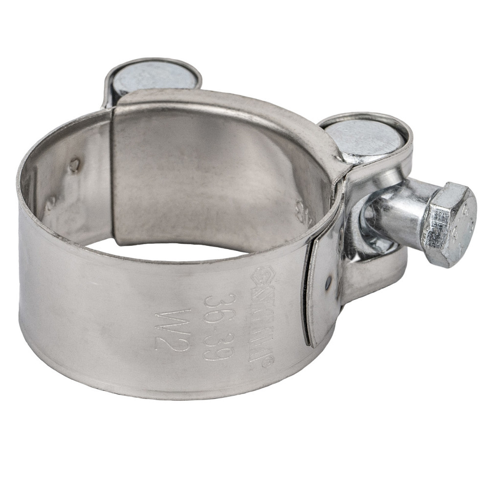 Хомут силовой нержавеющий 20мм Ø36-39мм (КРАТНО 10шт) SIGMA (2508121) Киев - изображение 3