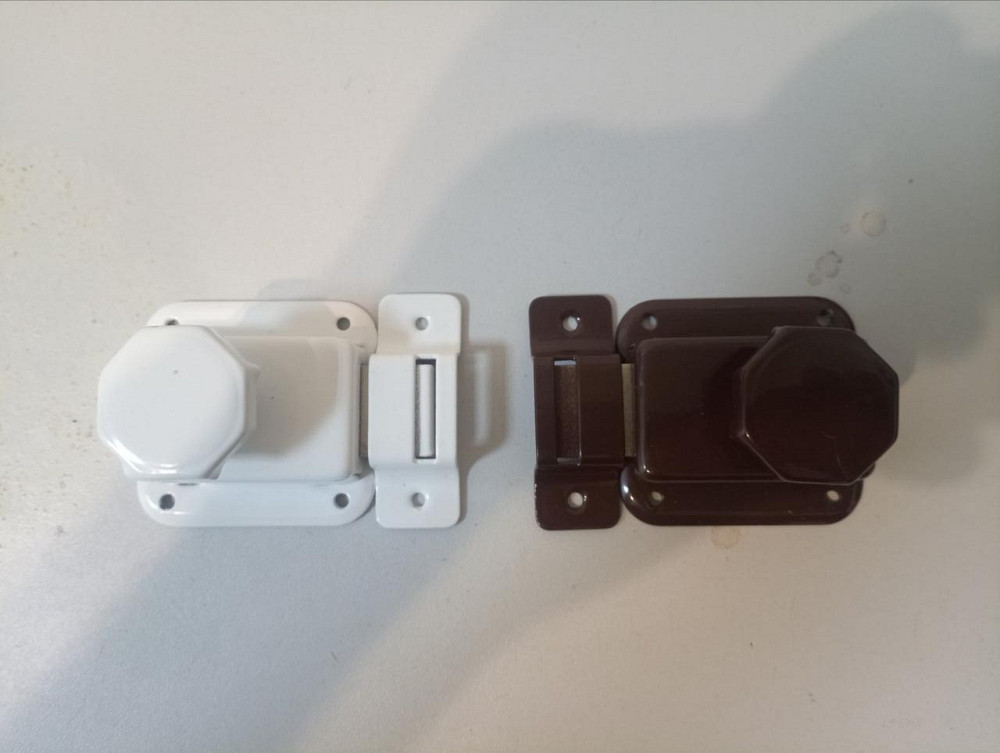 Засув для ванної кімнати коричневий "P-o" Київ - фото 3