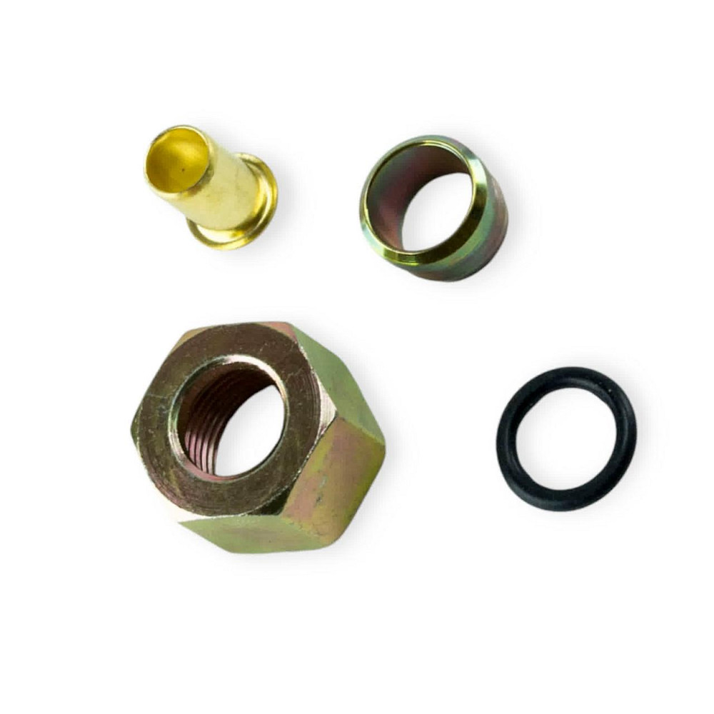 Ремкомплект трубок Камаз (штуцер на пвх) d=12 металл DK тормозных Мукачево - изображение 1