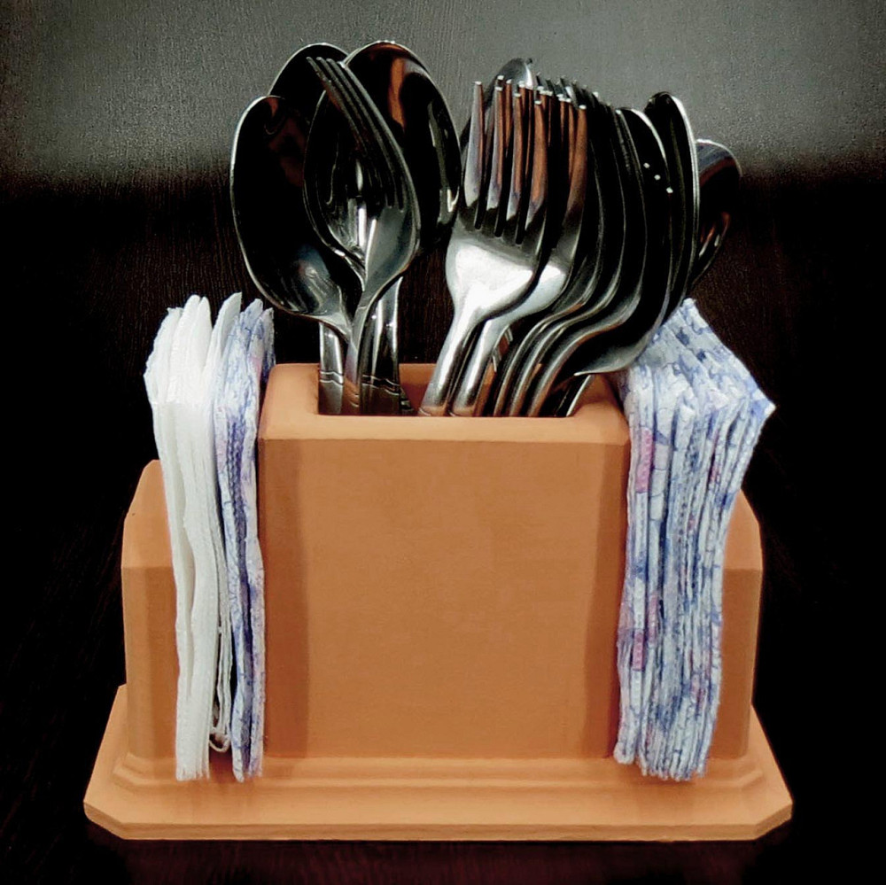 Підставка для столових приладів "Кулінаріо" грейпфрут Миколаїв - фото 1