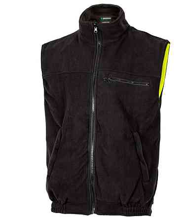 Жилет сигнальный двусторонний утепленный светоотражающий Sizam Leicester XL Ровно