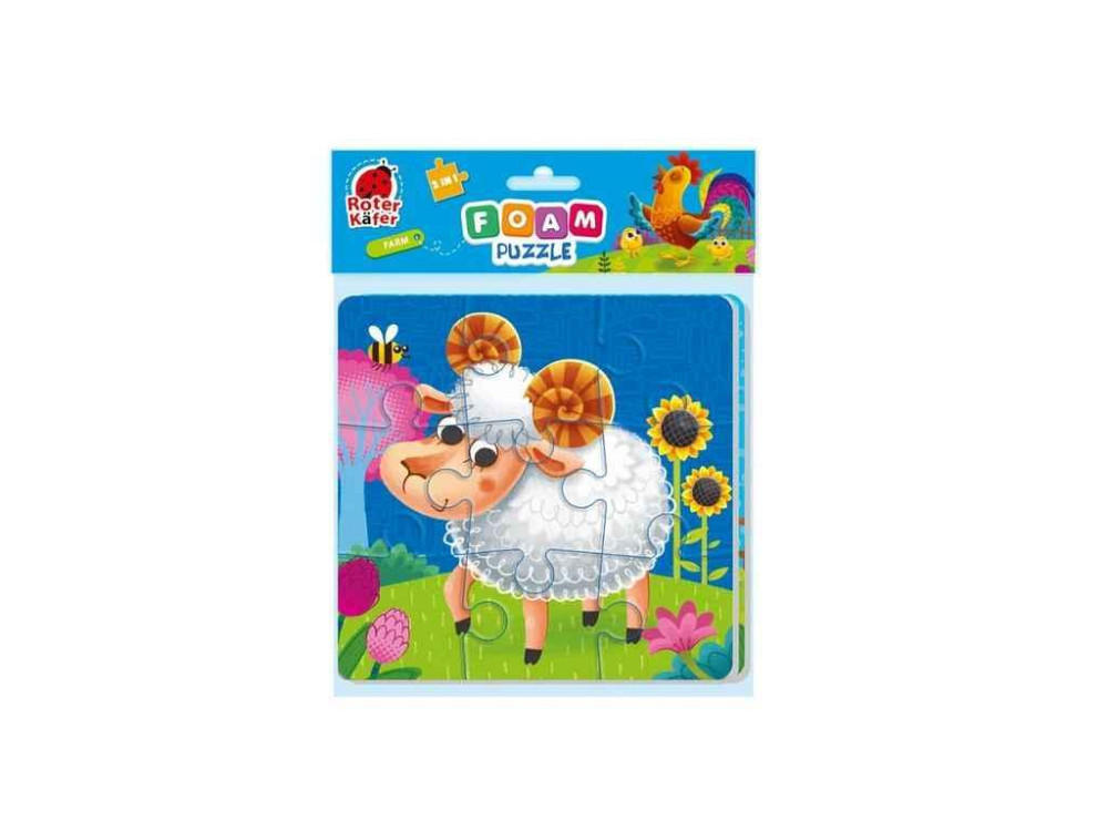 Пазли Foam puzzles 2in1 Farm RK6050-04 ТМ VLADI TOYS Киев - изображение 1