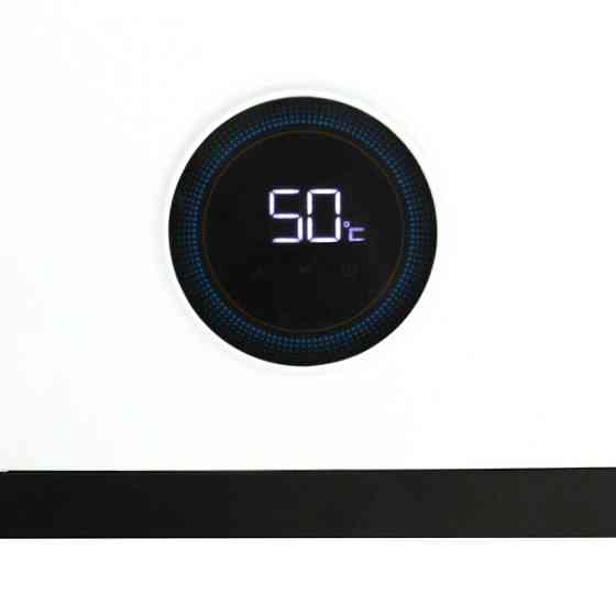 Газова колонка турбована Piramida 24 PG-24B проточний водонагрівач турбо із закритою камерою 10 л/хв димохід в комплекті Київ