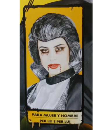 Перука на Хелловін для чоловіків і жінок one size чорно-сірий Київ