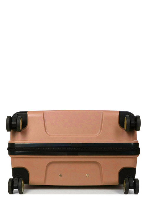 Чемодан полипропиленовый MADISSON 33703 большой 75 см золотисто-розовый Киев - изображение 7