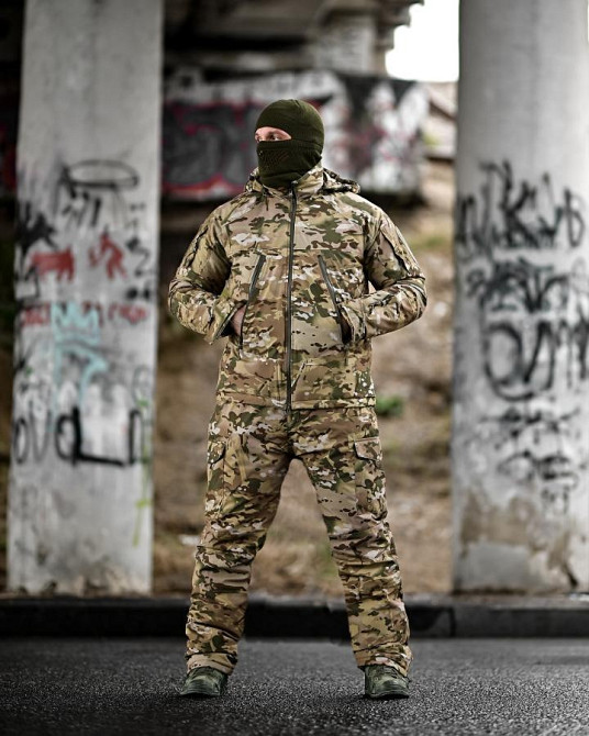 Зимний тактический костюм OCTAVIAN мультикам  ПП8164 Одесса - изображение 13