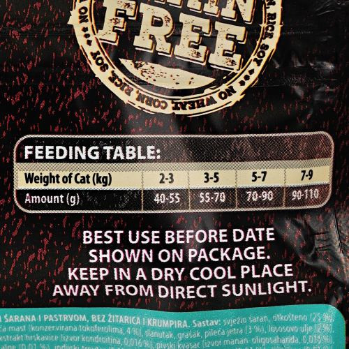 Корм сухой Carnilove Fresh Carp and Trout Sterilised for Adult Cats для взрослых стерилизованных и кастрированных кошек из карп Киев - изображение 5